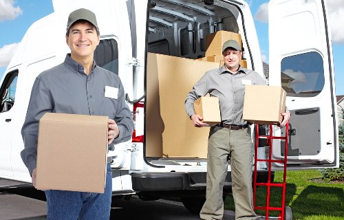 Local removals team planning access for a Pimlico home move